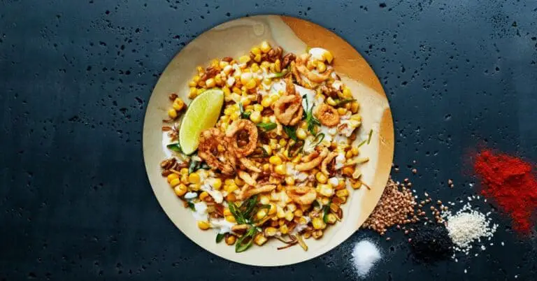 Coconut-Creamed Corn & Grains