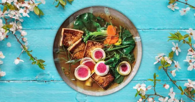 Crispy Tofu In Shiitake Broth
