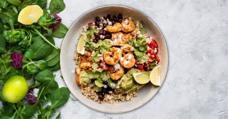 Shrimp Quinoa Bowl