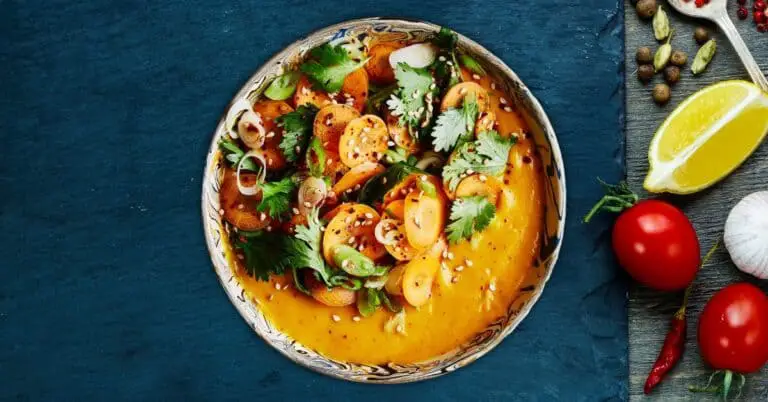 Spiced Coconut Carrot Soup